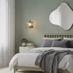 Nyxalis Vintage Brass Glass Pendant Light