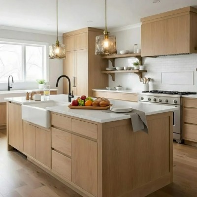 Nyxalis Vintage Brass Glass Pendant Light