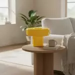 Aetheris Modern Colorful Glass Mushroom Table Lamp