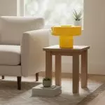 Aetheris Modern Colorful Glass Mushroom Table Lamp