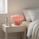 Aetheris Modern Colorful Glass Mushroom Table Lamp