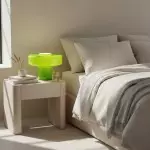 Aetheris Modern Colorful Glass Mushroom Table Lamp