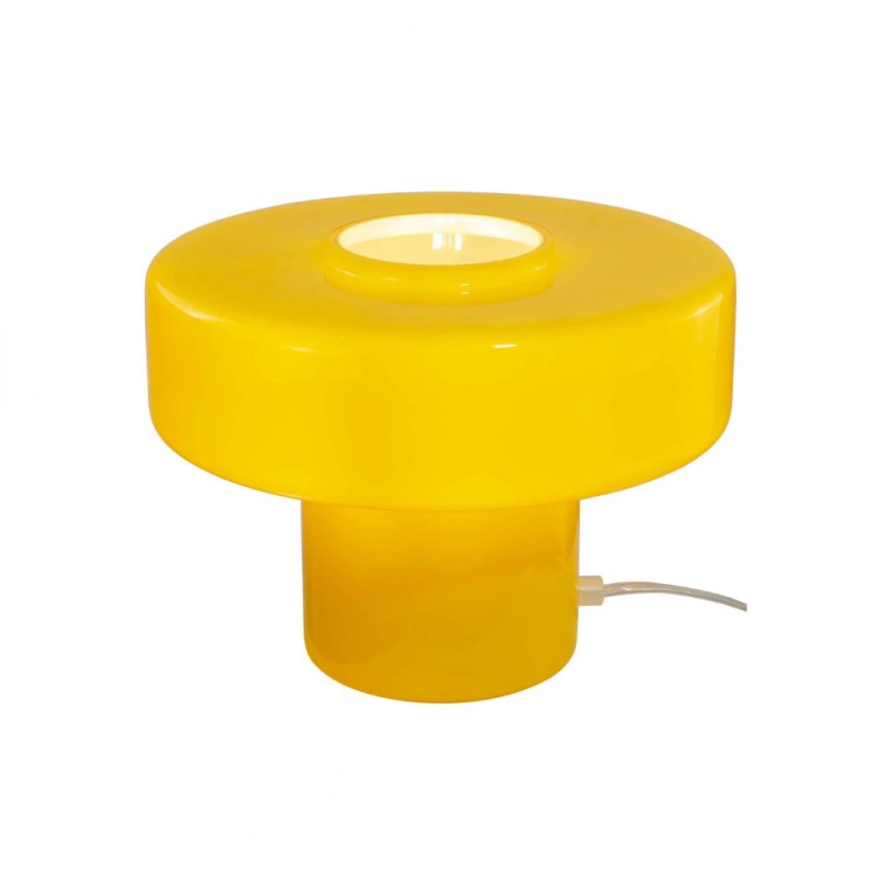 Aetheris Modern Colorful Glass Mushroom Table Lamp