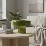 Aetheris Modern Colorful Glass Mushroom Table Lamp