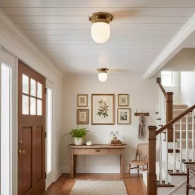 Roger Modern Brass Flush Mount Metal Ceiling Light