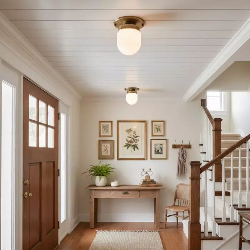 Roger Modern Brass Flush Mount Metal Ceiling Light