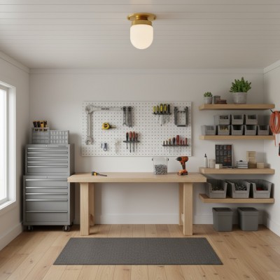 Roger Modern Brass Flush Mount Metal Ceiling Light