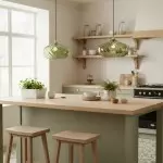 Lunaris Modern Globe Glass Pendant Light