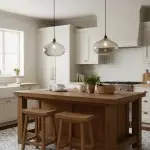 Lunaris Modern Globe Glass Pendant Light