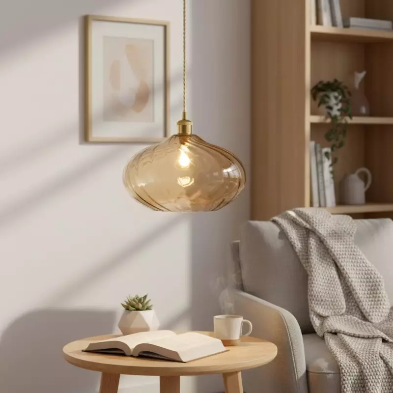 Lunaris Modern Globe Glass Pendant Light