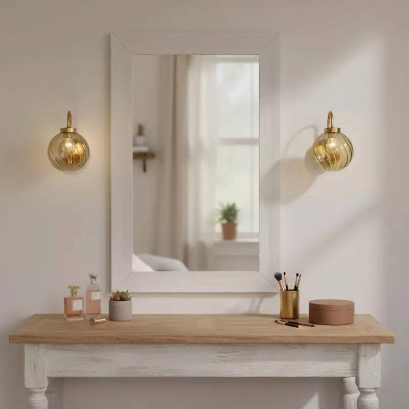 Ondrea Modern Rechargeable Ribbed Glass Globe Sconce