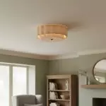 Syloria Vintage Fabric Flower Ceiling Light