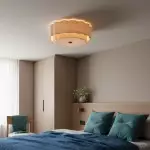 Syloria Vintage Fabric Flower Ceiling Light