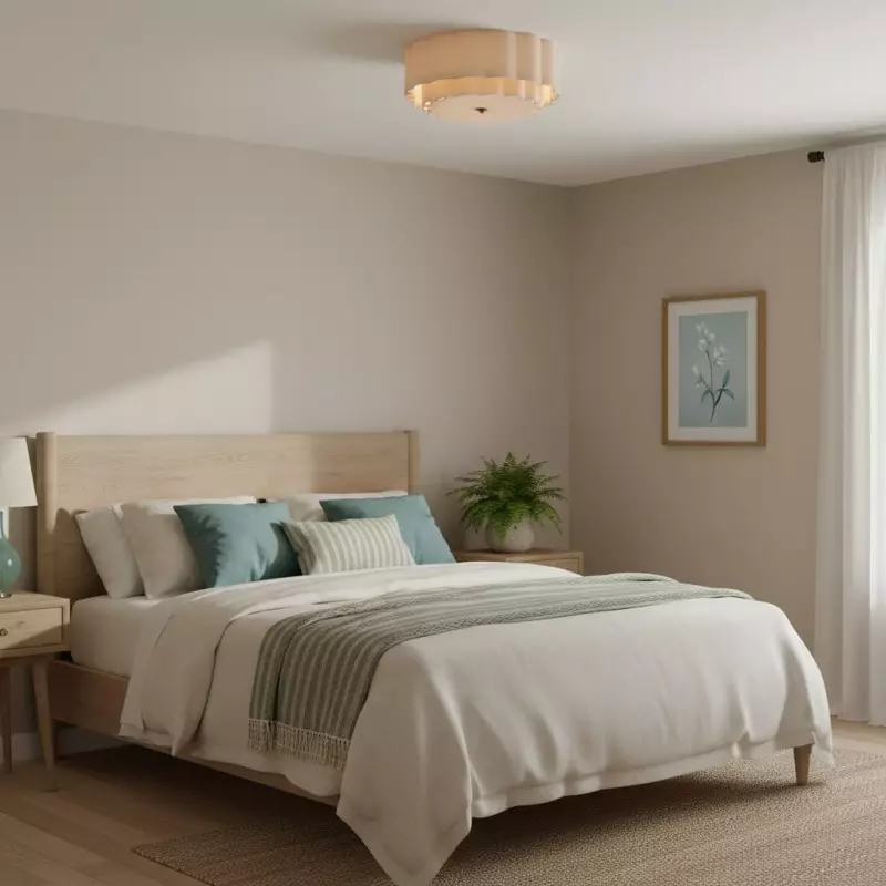 Syloria Vintage Fabric Flower Ceiling Light