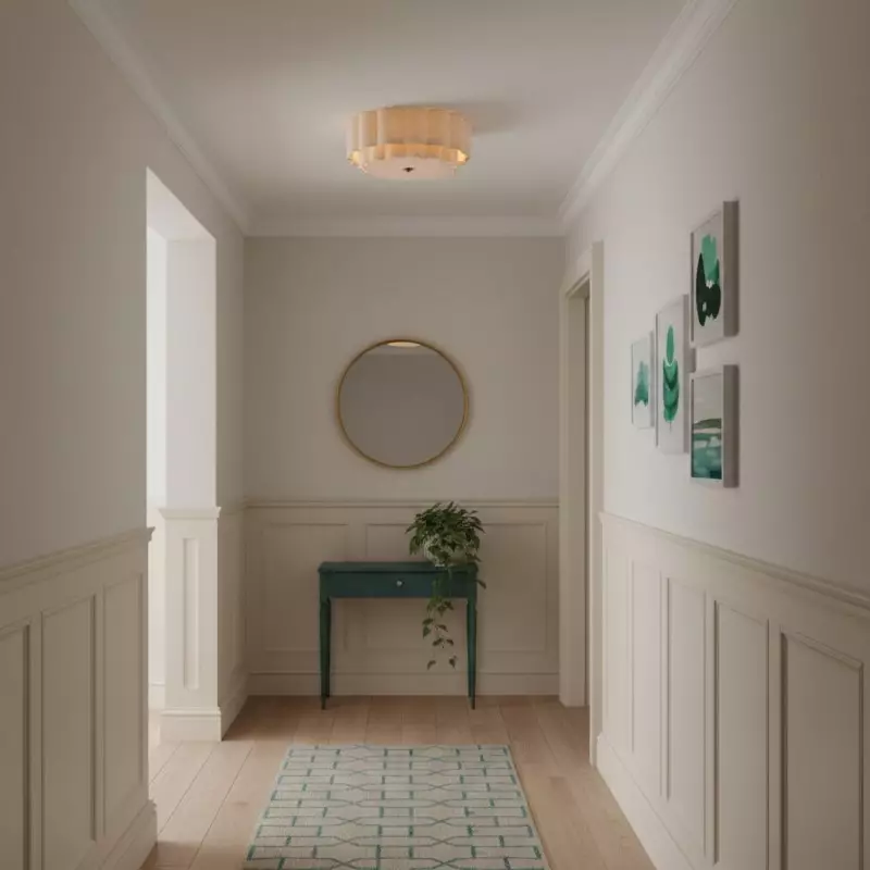 Syloria Vintage Fabric Flower Ceiling Light