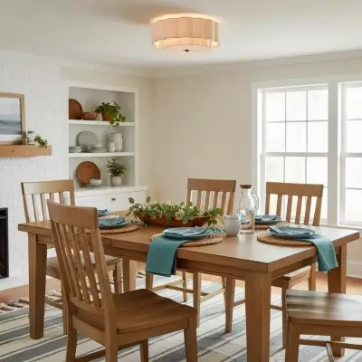 Syloria Vintage Fabric Flower Ceiling Light