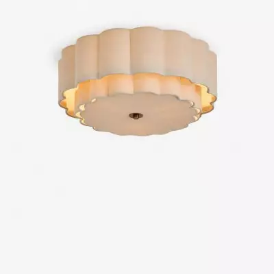 Syloria Vintage Fabric Flower Ceiling Light