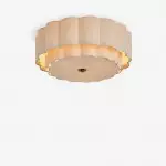 Syloria Vintage Fabric Flower Ceiling Light