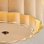 Syloria Vintage Fabric Flower Ceiling Light