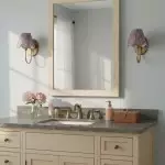 Caelith Vintage Fabric Scallop Sconce