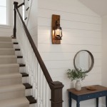 Vaelora Vintage Kerosene Wood Backplate Metal Wall Sconce