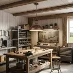 Soliviel Industrial Metal Dome Pendant Light