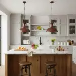 Soliviel Industrial Metal Dome Pendant Light