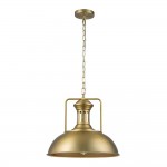 Soliviel Industrial Metal Dome Pendant Light