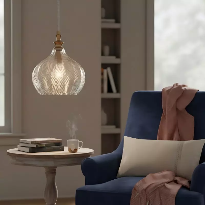 Nyxara Mid-Century Mini Glass Pendant light