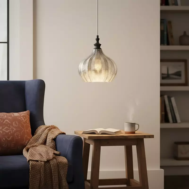 Nyxara Mid-Century Mini Glass Pendant light
