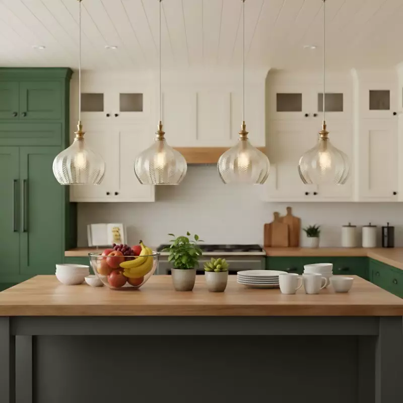 Nyxara Mid-Century Mini Glass Pendant light