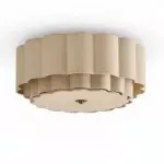 Syloria Vintage Fabric Flower Ceiling Light