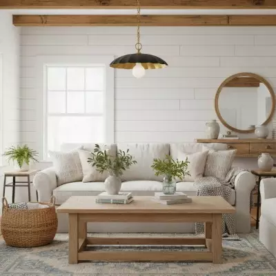 Velmara Farmhouse Metal Flower Pendant Light