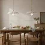 Velmara Farmhouse Metal Flower Pendant Light