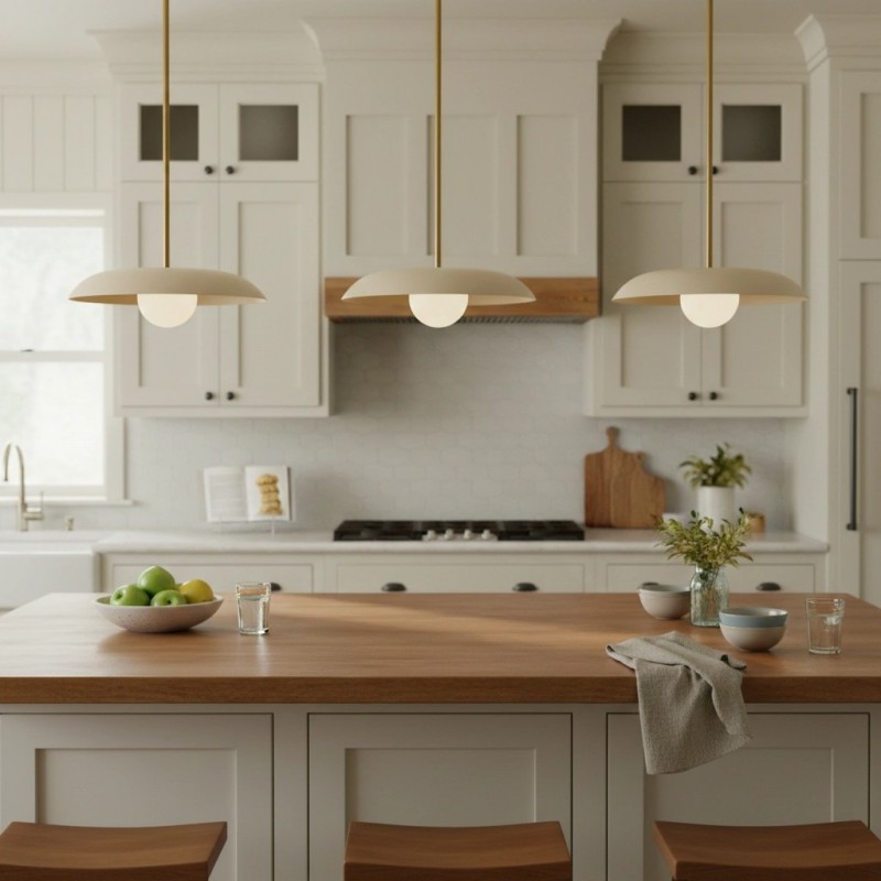 Eiralys Industrial Metal Dome Pendant Light