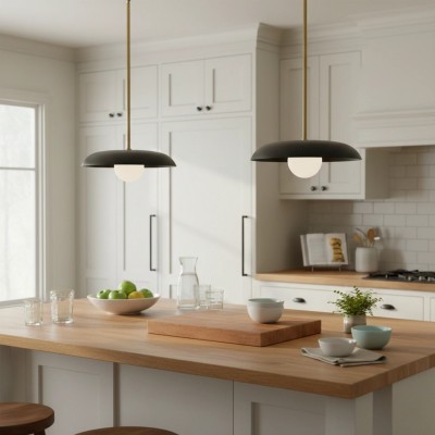 Eiralys Industrial Metal Dome Pendant Light