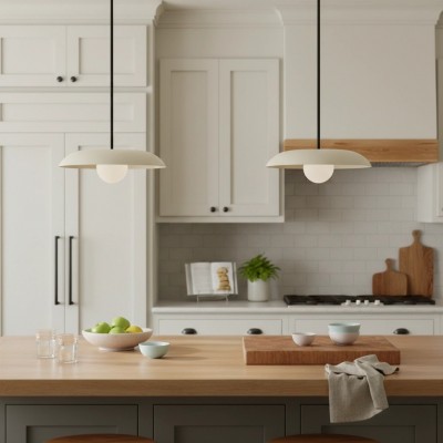 Eiralys Industrial Metal Dome Pendant Light