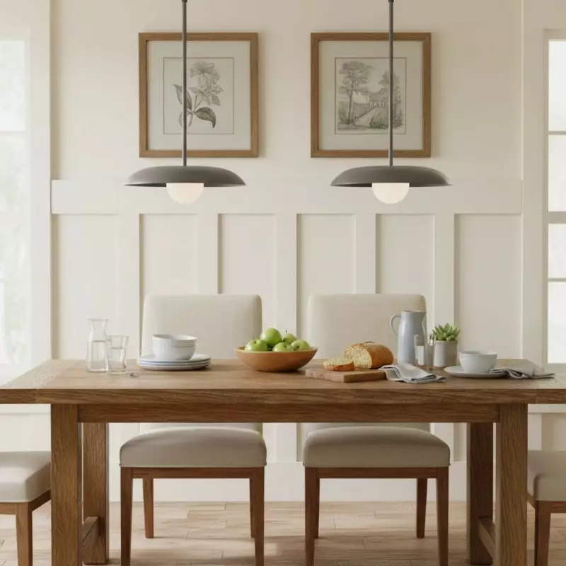 Eiralys Industrial Metal Dome Pendant Light