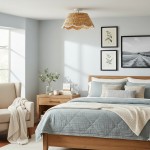 Thaloriel Farmhouse Rattan Flower Ceiling Light