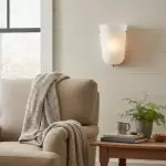 Zephyrine Modern Glass Flower Sconce