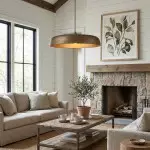 Aeloria Industrial Metal dome Pendant Light