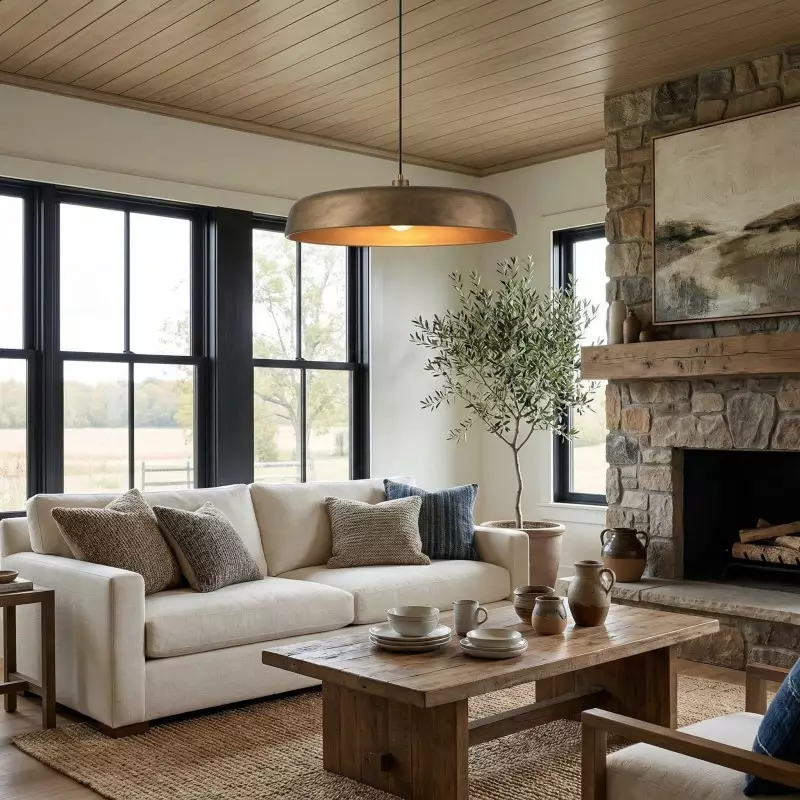 Aeloria Industrial Metal dome Pendant Light