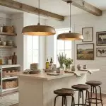 Aeloria Industrial Metal dome Pendant Light