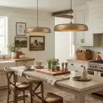 Aeloria Industrial Metal dome Pendant Light