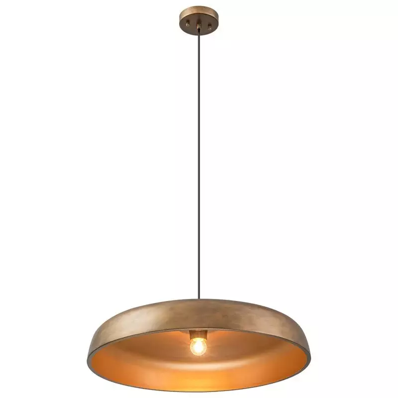 Aeloria Industrial Metal dome Pendant Light