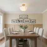 Faeluna Modern Alabaster Round Ceiling Light