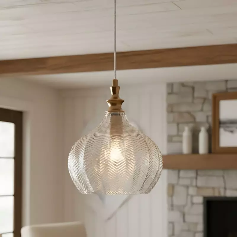 Nyxara Mid-Century Mini Glass Pendant light