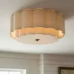 Syloria Vintage Fabric Flower Ceiling Light