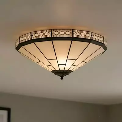 Avelune Tiffany Glass Ceiling Light