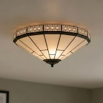 Avelune Tiffany Glass Ceiling Light